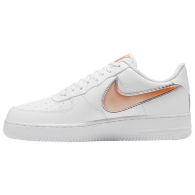 Nike Kosárlabda Cipő Férfi Air Force 1 LV8 Fehér/Narancssárga,EHG79138